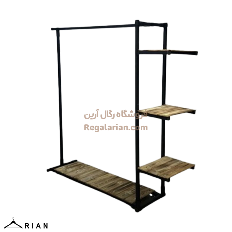 رگال بغل طبقه کف چوب